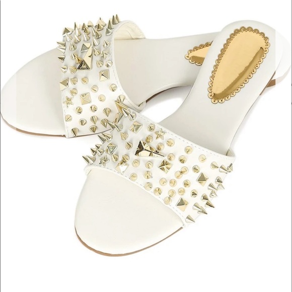 Studded Flats - Picture 2 of 4